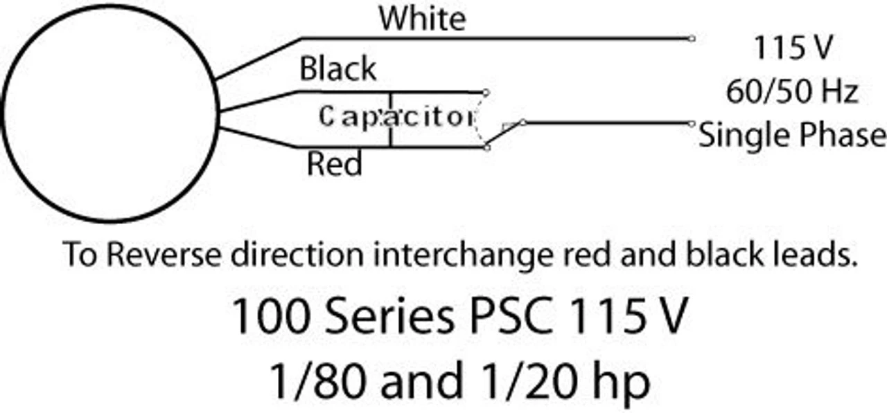 Dayton Model 6A195 Gear Motor 95 RPM 1/20 Hp 115V 60/50HZ. 5 Dayton Model 6A195 Gear Motor 95 RPM 1/20 Hp 115V 60/50HZ. - Image 3