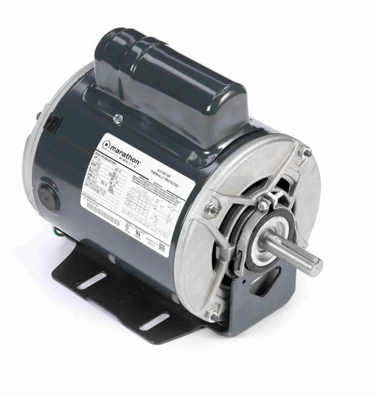 D1113 Marathon 3/4 Hp (1 Speed) 115/230V 1800 RPM ODP 56 Frame Cap Start Resilient Base Motor 3 D1113 Marathon 3/4 Hp (1 Speed) 115/230V 1800 RPM ODP 56 Frame Cap Start Resilient Base Motor