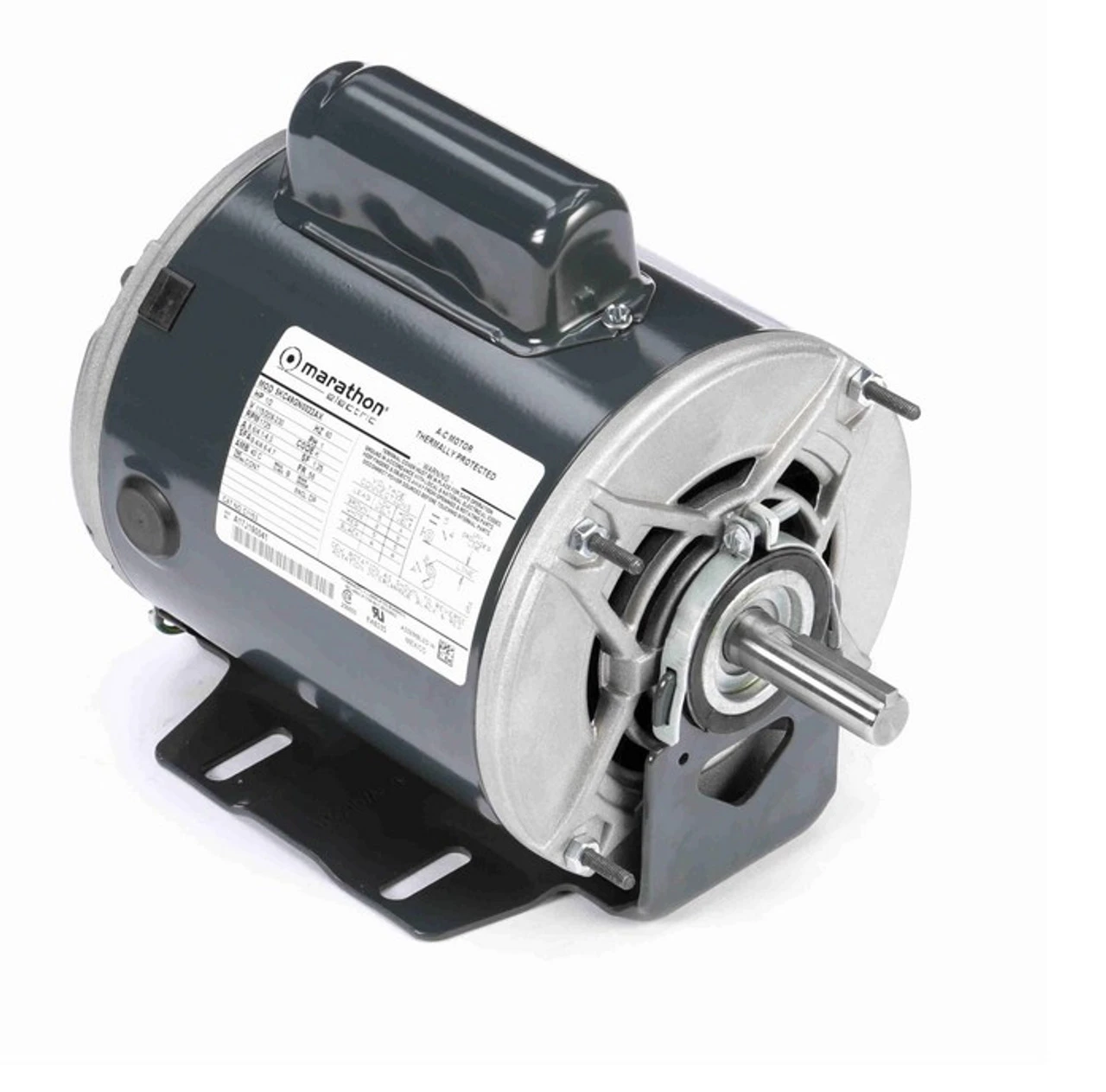 C1153 Marathon 1/2 Hp (1 Speed) 115/208-230V 1800 RPM ODP 56 Frame Cap Start Resilient Base Motor 3 C1153 Marathon 1/2 Hp (1 Speed) 115/208-230V 1800 RPM ODP 56 Frame Cap Start Resilient Base Motor