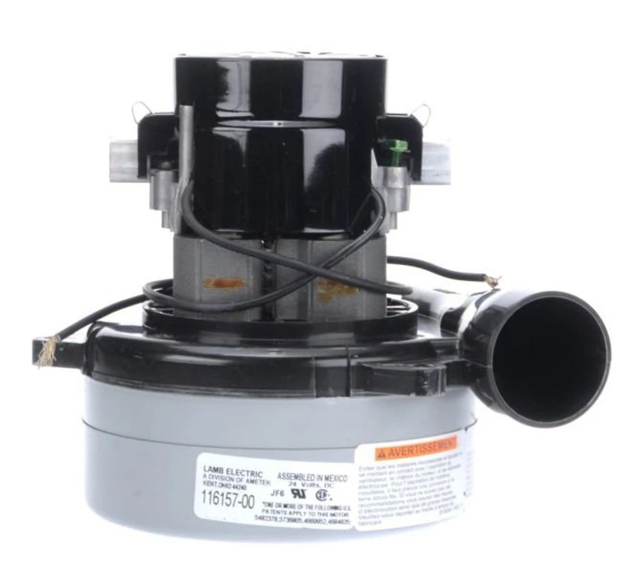 116157-00 Ametek Lamb Vacuum Blower Motor 24VDC (Advance 56324189 Clarke 45200A Tennant 605357) 3 116157-00 Ametek Lamb Vacuum Blower Motor 24VDC (Advance 56324189 Clarke 45200A Tennant 605357)