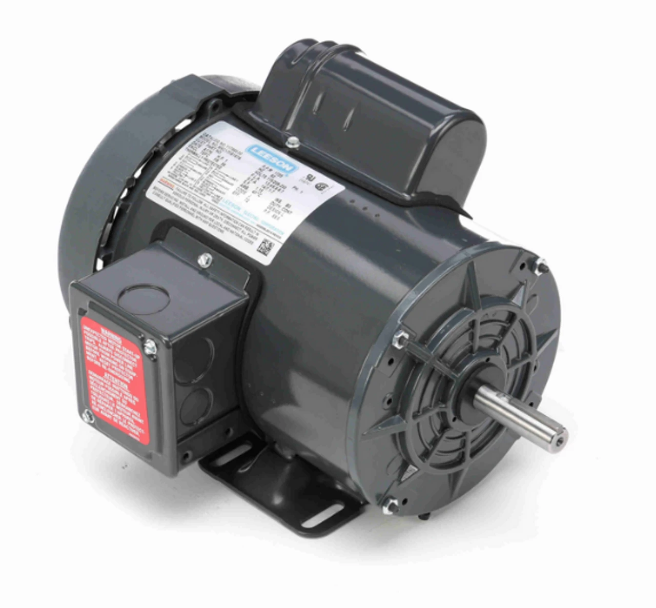 117865.00 Leeson 1 Hp 115/208-230V 1800 RPM 56 Frame TEFC Cap Start Agricultural Motor 3 117865.00 Leeson 1 Hp 115/208-230V 1800 RPM 56 Frame TEFC Cap Start Agricultural Motor
