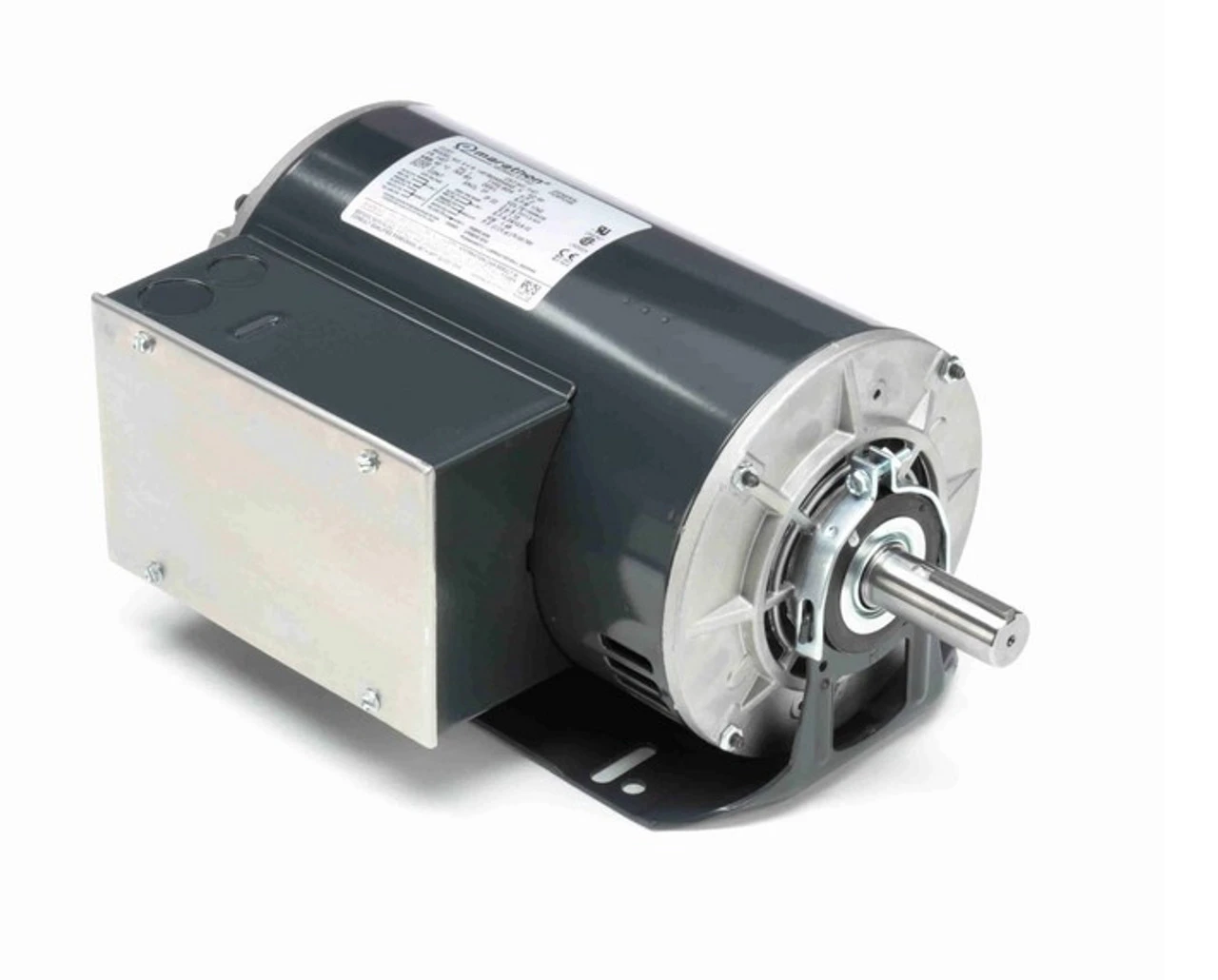 I147 Marathon 2 Hp (1 Speed) 115/208-230V 1800 RPM ODP 56H Frame Cap Start/Run Resilient Base Motor 3 I147 Marathon 2 Hp (1 Speed) 115/208-230V 1800 RPM ODP 56H Frame Cap Start/Run Resilient Base Motor