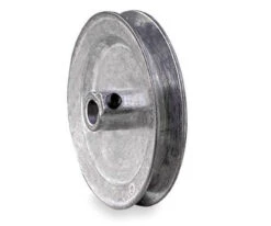4.00" X 1/2" Single Groove Fixed Bore Die Cast Pulley