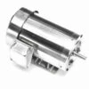 191417.00 Leeson 1 Hp 1200 RPM 208-230/460V 56HC Frame (Rigid Base) TEFC 3-Phase All-Stainless Wash-Down Motor -MotorHub Shop 17 front 37015.1644253175