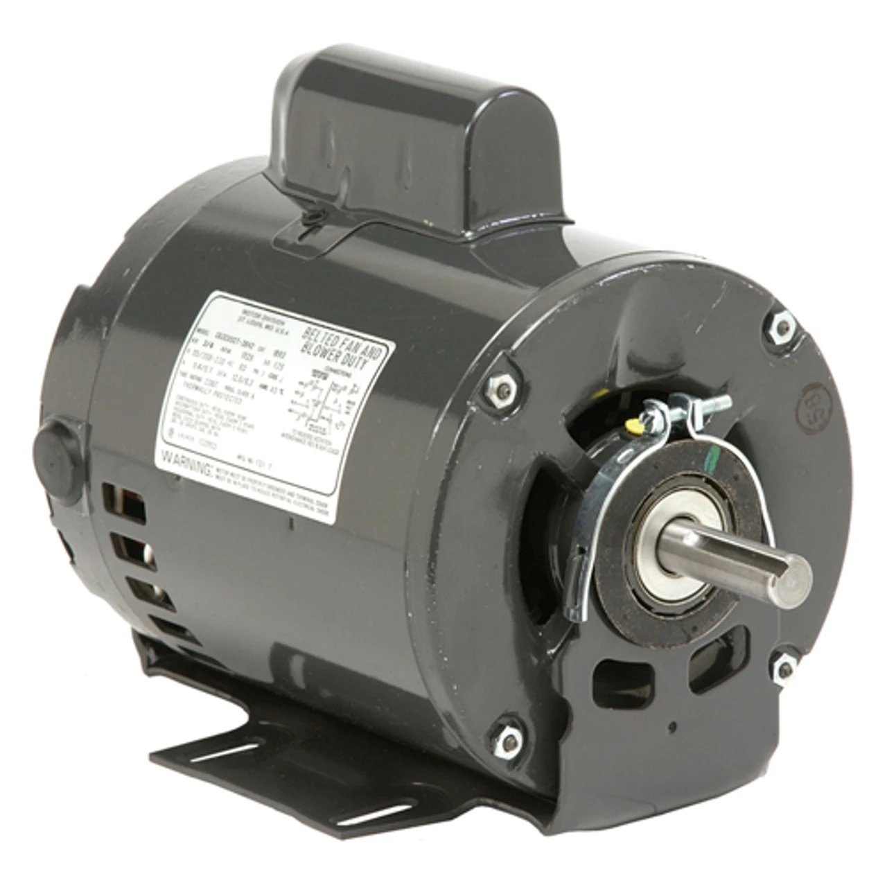 180 Nidec 1/3 Hp 1800 RPM 115/230V 5.6" Dia. (Base) 1-Speed ODP Belt Drive Motor 3 180 Nidec 1/3 Hp 1800 RPM 115/230V 5.6" Dia. (Base) 1-Speed ODP Belt Drive Motor