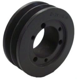 2-3V800-SDS Pulley | 8.00" OD Double Groove Pulley / Sheave For 3V Style V-Belt (bushing Not Included)