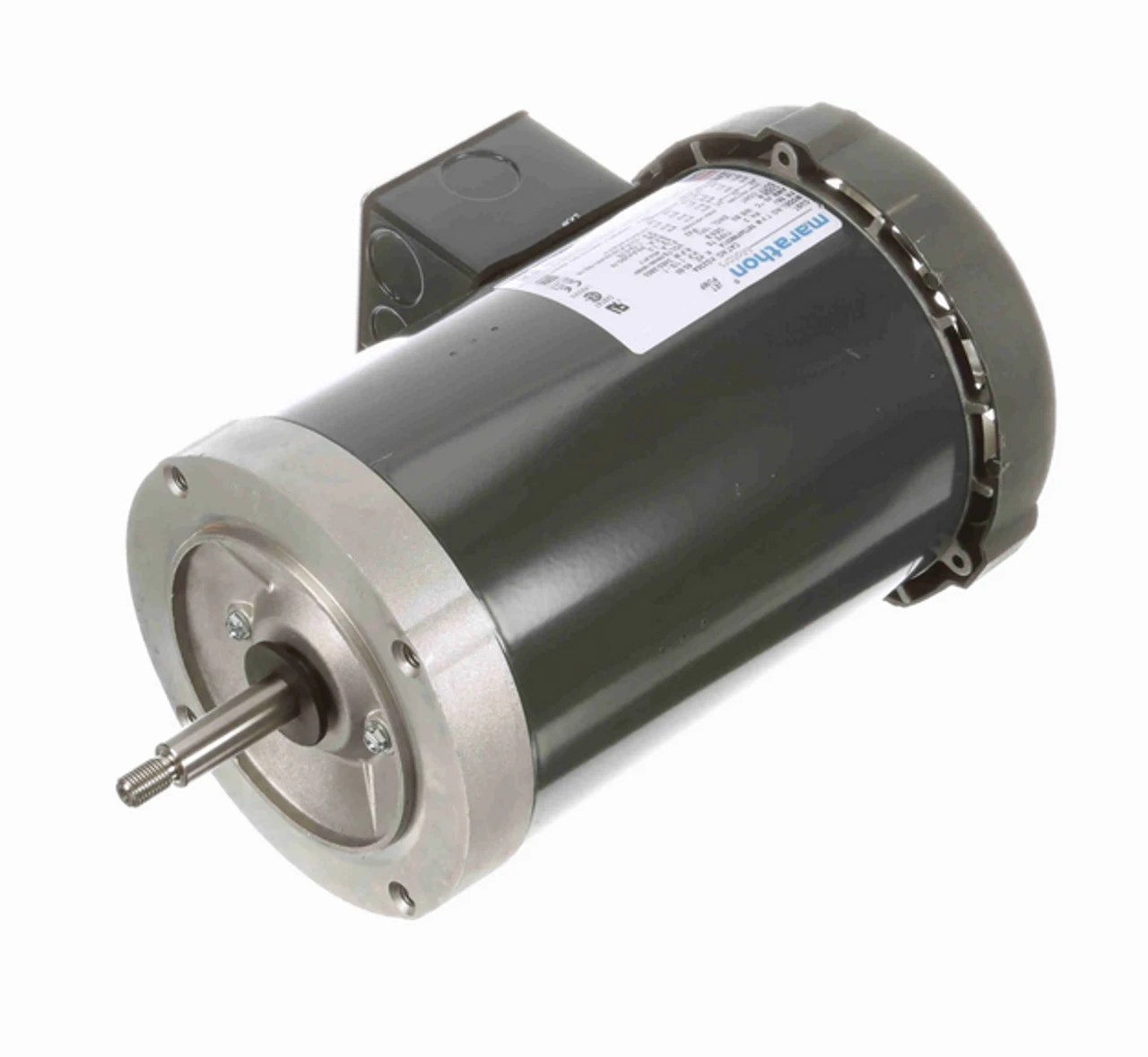 KG236A Marathon 1 1/2 Hp 3-Phase Jet Pump Motor 3600 RPM 230/460V TEFC 56J Frame (no Base) 4 KG236A Marathon 1 1/2 Hp 3-Phase Jet Pump Motor 3600 RPM 230/460V TEFC 56J Frame (no Base) - Image 2