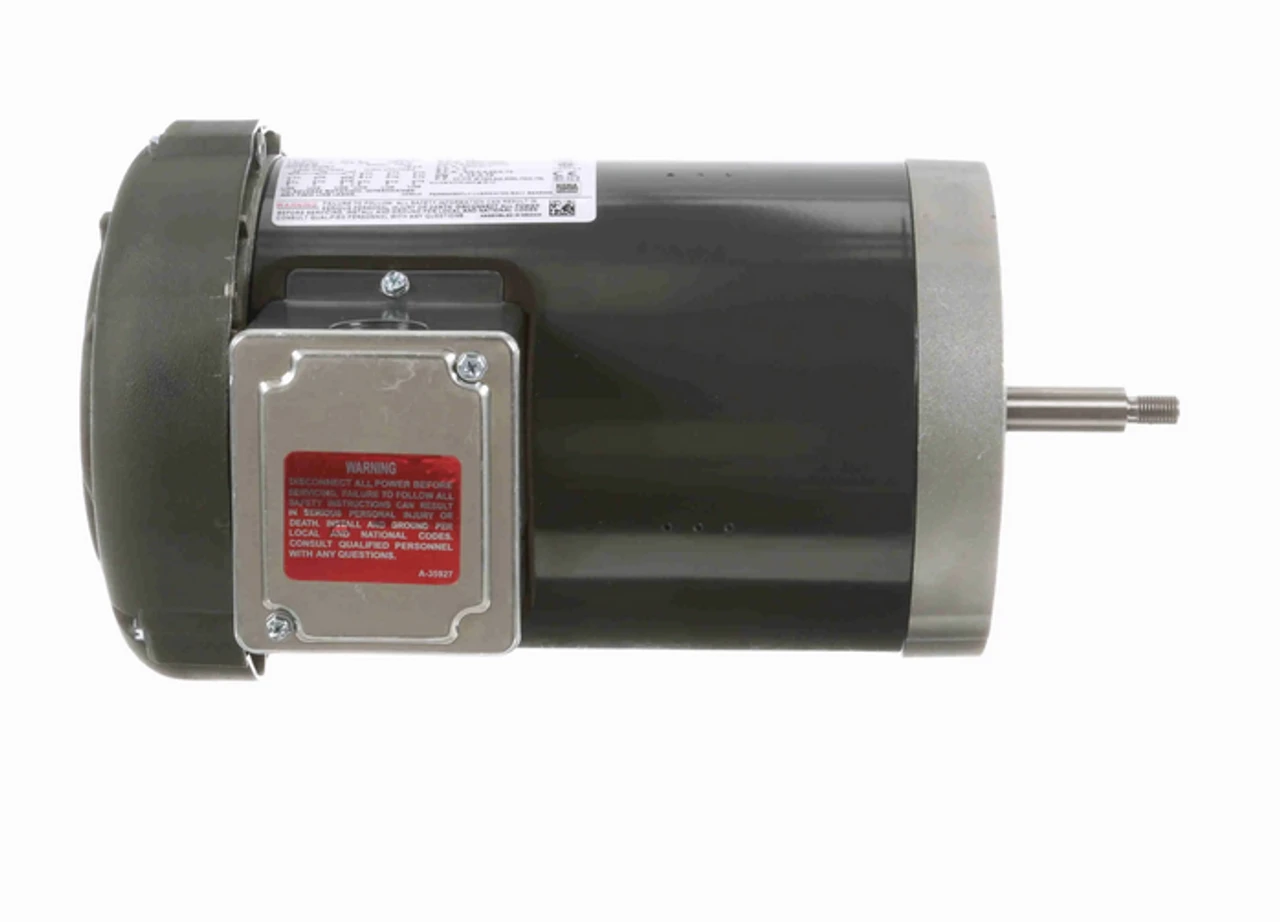 KG236A Marathon 1 1/2 Hp 3-Phase Jet Pump Motor 3600 RPM 230/460V TEFC 56J Frame (no Base) 5 KG236A Marathon 1 1/2 Hp 3-Phase Jet Pump Motor 3600 RPM 230/460V TEFC 56J Frame (no Base) - Image 3