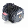824529.00 Leeson 5 Hp 1800 RPM 230/460V 184T Frame (Rigid Base) TEAO 3-Phase Cast Iron Motor -MotorHub Shop 29 front 57117.1646320189