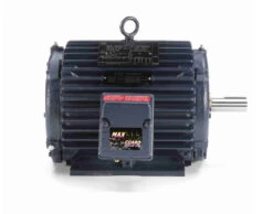 824529.00 Leeson 5 Hp 1800 RPM 230/460V 184T Frame (Rigid Base) TEAO 3-Phase Cast Iron Motor -MotorHub Shop 29 side 30066.1646320199