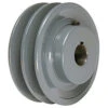 2AK46X1-1/8 Pulley | 4.45" X 1-1/8" Double Groove AK Fixed Bore Pulley -MotorHub Shop 2 groove fixed 01748.1435079019