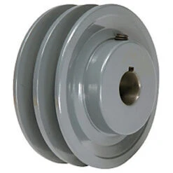 2BK36X1-3/8 Pulley | 3.75 X 1-3/8" Double V Groove Pulley / Sheave