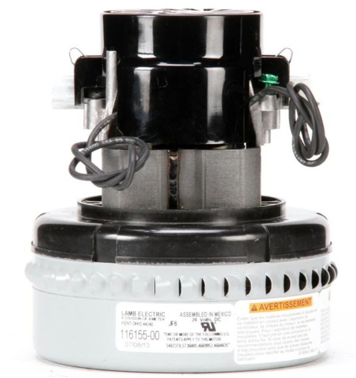 116155-00 Ametek Lamb Vacuum Blower Motor 24V (DC Advance 56376365 Tennant 130995 Tornado 3426) 3 116155-00 Ametek Lamb Vacuum Blower Motor 24V (DC Advance 56376365 Tennant 130995 Tornado 3426)