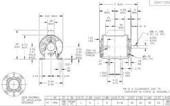 B319 Marathon 3/4 Hp (1 Speed) 115/208-230V 1800 RPM ODP 56 Frame Cap Start Resilient Base Motor 9 B319 Marathon 3/4 Hp (1 Speed) 115/208-230V 1800 RPM ODP 56 Frame Cap Start Resilient Base Motor -MotorHub Shop 319 line 53360.1632324603