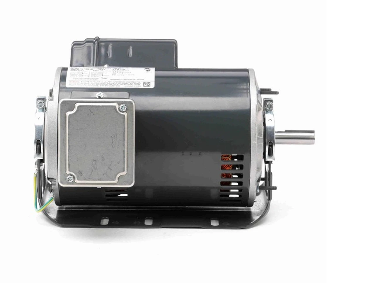 B336 Marathon 1 1/2 Hp (1 Speed) 115/208-230V 1800 RPM ODP 56H Frame Cap Start Resilient Base Motor 5 B336 Marathon 1 1/2 Hp (1 Speed) 115/208-230V 1800 RPM ODP 56H Frame Cap Start Resilient Base Motor - Image 3