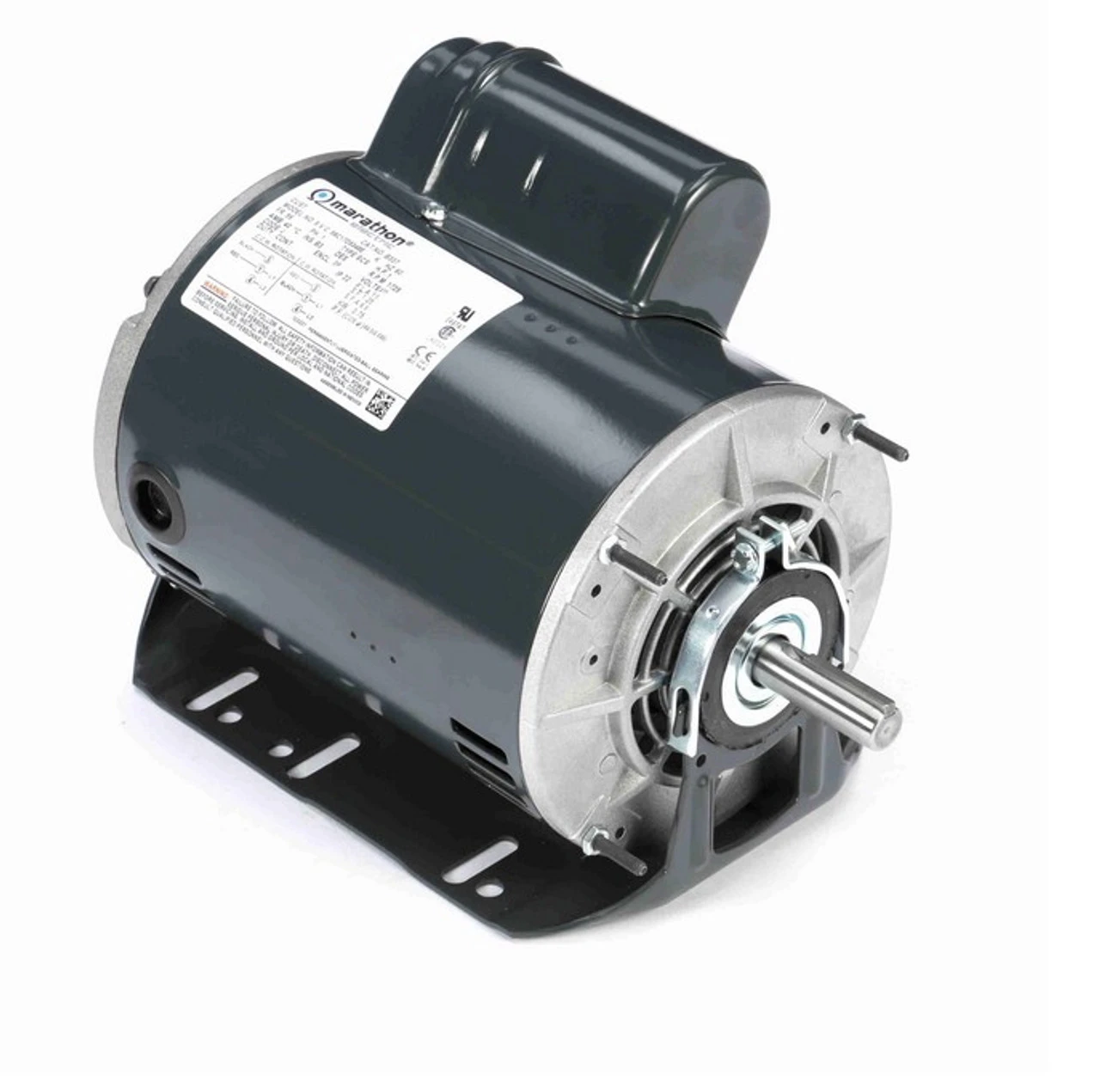 B337 Marathon 1 Hp (1 Speed) 277V 1800 RPM ODP 56 Frame Cap Start Resilient Base Motor 3 B337 Marathon 1 Hp (1 Speed) 277V 1800 RPM ODP 56 Frame Cap Start Resilient Base Motor