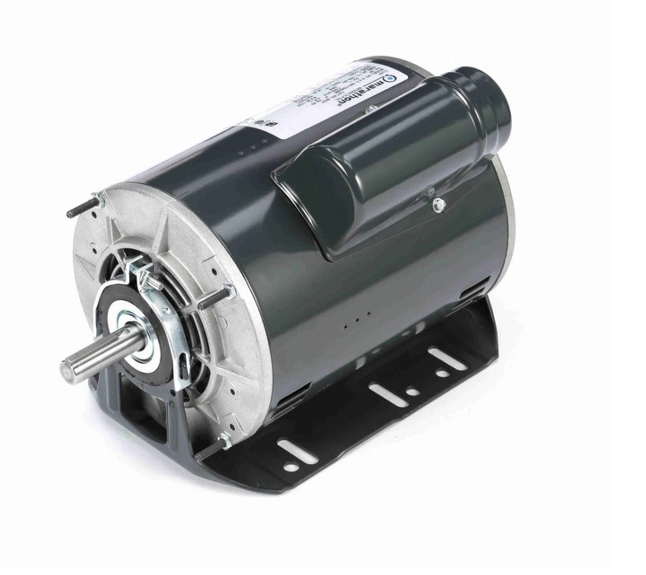 B337 Marathon 1 Hp (1 Speed) 277V 1800 RPM ODP 56 Frame Cap Start Resilient Base Motor 4 B337 Marathon 1 Hp (1 Speed) 277V 1800 RPM ODP 56 Frame Cap Start Resilient Base Motor - Image 2