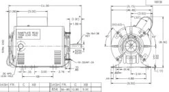 B337 Marathon 1 Hp (1 Speed) 277V 1800 RPM ODP 56 Frame Cap Start Resilient Base Motor 9 B337 Marathon 1 Hp (1 Speed) 277V 1800 RPM ODP 56 Frame Cap Start Resilient Base Motor -MotorHub Shop 337 line 02054.1632759894