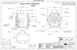 Model 380 Century 1/6 Hp 1075 RPM 1-Speed 5" Diameter 115V Century Motor # 380 7 Model 380 Century 1/6 Hp 1075 RPM 1-Speed 5" Diameter 115V Century Motor # 380 -MotorHub Shop 380 dim 73139.1530795122