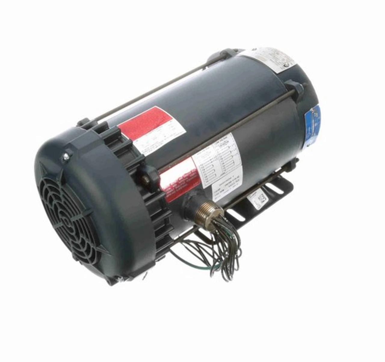 119441.00 Leeson 1 1/2 Hp 1800 RPM 230/460V 56C Frame TEFC Explosion-Proof (Rigid Base) 3-Phase Motor 4 119441.00 Leeson 1 1/2 Hp 1800 RPM 230/460V 56C Frame TEFC Explosion-Proof (Rigid Base) 3-Phase Motor - Image 2