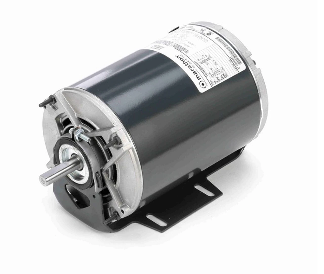 4319 Marathon 1/3 Hp (2 Speed) 115V 1800/1200 RPM ODP 48 Frame Resilient Base Blower Motor 4 4319 Marathon 1/3 Hp (2 Speed) 115V 1800/1200 RPM ODP 48 Frame Resilient Base Blower Motor - Image 2