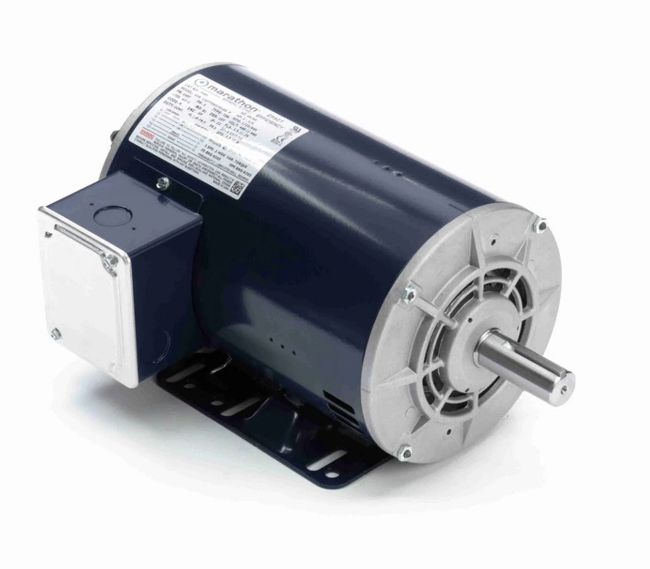 Y465 Marathon 1 Hp (2 Speed) 460V 1800/900 RPM ODP 145T Frame 3-Phase Variable Torque Motor 3 Y465 Marathon 1 Hp (2 Speed) 460V 1800/900 RPM ODP 145T Frame 3-Phase Variable Torque Motor