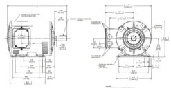 Y465 Marathon 1 Hp (2 Speed) 460V 1800/900 RPM ODP 145T Frame 3-Phase Variable Torque Motor 9 Y465 Marathon 1 Hp (2 Speed) 460V 1800/900 RPM ODP 145T Frame 3-Phase Variable Torque Motor -MotorHub Shop 465 line 92872.1635790344