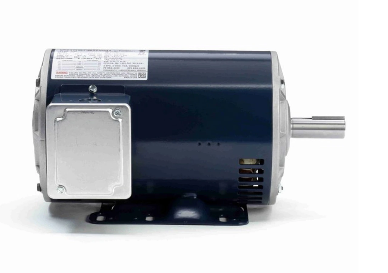 Y465 Marathon 1 Hp (2 Speed) 460V 1800/900 RPM ODP 145T Frame 3-Phase Variable Torque Motor 5 Y465 Marathon 1 Hp (2 Speed) 460V 1800/900 RPM ODP 145T Frame 3-Phase Variable Torque Motor - Image 3