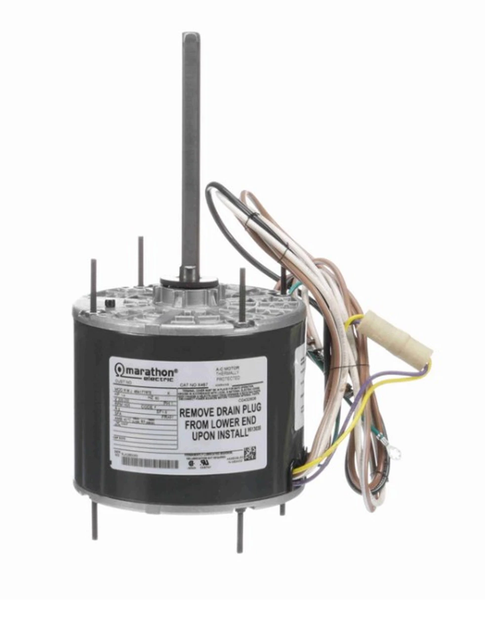 X467 Marathon 1/4 Hp 208-230V 1075 RPM TEAO 48Y Frame Condenser Fan Motor 3 X467 Marathon 1/4 Hp 208-230V 1075 RPM TEAO 48Y Frame Condenser Fan Motor