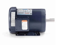 120946.00 Leeson 2 Hp 1800 RPM 208-230V 145T Frame (Rigid Base) TEFC 3-Phase Variable Torque Motor -MotorHub Shop 46 side 87026.1646249766