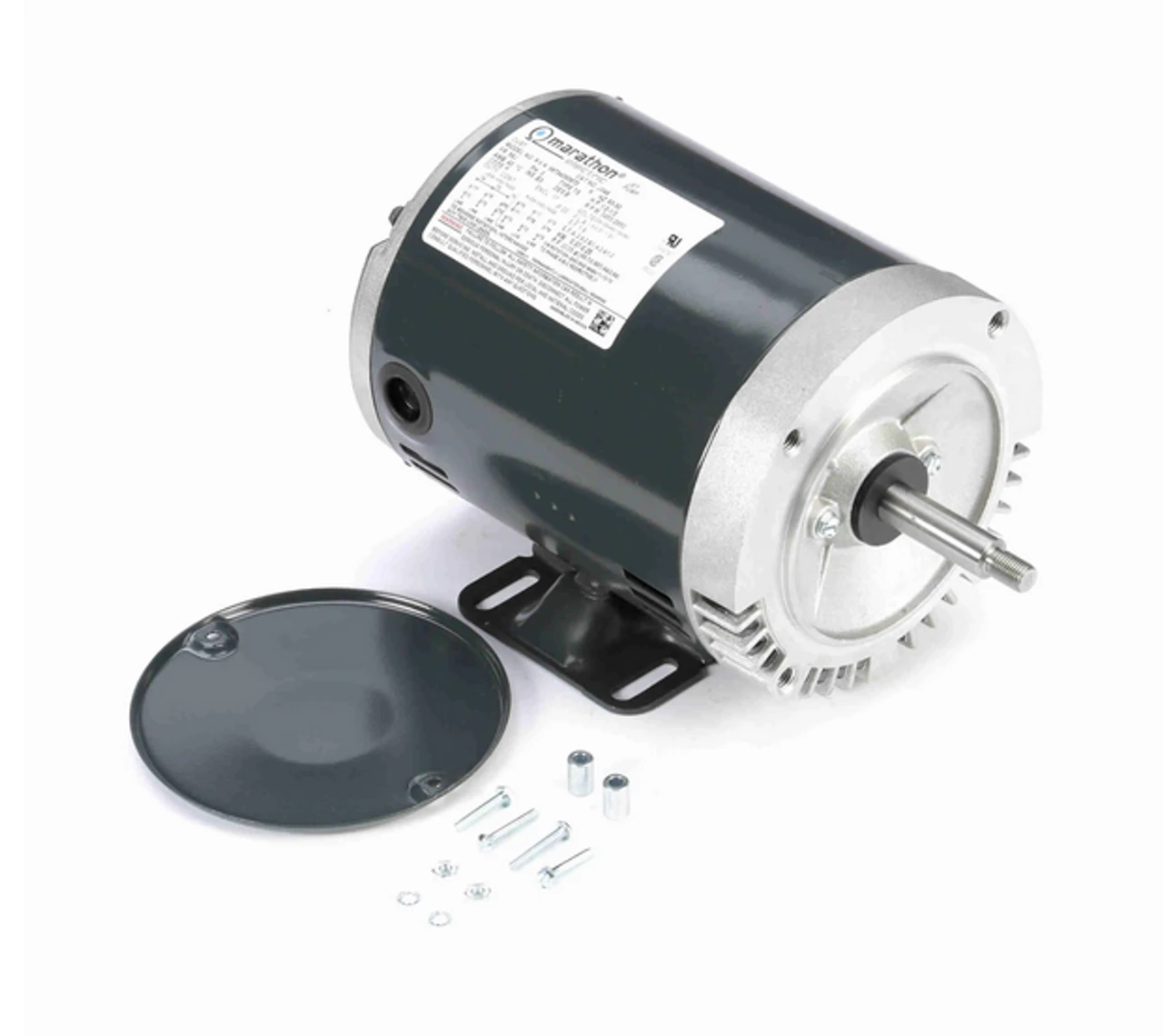 J048 Marathon 1/2 Hp 3-Phase Jet Pump Motor 3600 RPM 208-230/460V ODP 56J Frame (rigid Base) 3 J048 Marathon 1/2 Hp 3-Phase Jet Pump Motor 3600 RPM 208-230/460V ODP 56J Frame (rigid Base)