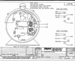 4YU29 Dayton 3/4 HP Direct Drive Blower Motor 1725 RPM 115/230V 9 4YU29 Dayton 3/4 HP Direct Drive Blower Motor 1725 RPM 115/230V -MotorHub Shop 4YU29WIRE 49791.1462909307