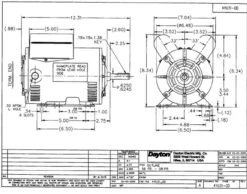 1.5 Hp Belt Drive Blower Cap Start Motor 1725 RPM 115/208-230V Dayton 4YU31 8 1.5 Hp Belt Drive Blower Cap Start Motor 1725 RPM 115/208-230V Dayton 4YU31 -MotorHub Shop 4YU31ADIM 36651.1463224595