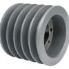 5-3V500-SDS Pulley | 5.00" OD Five Groove Pulley / Sheave For 3V Belt (bushing Not Included) -MotorHub Shop 5B34SD 85565.1435080708