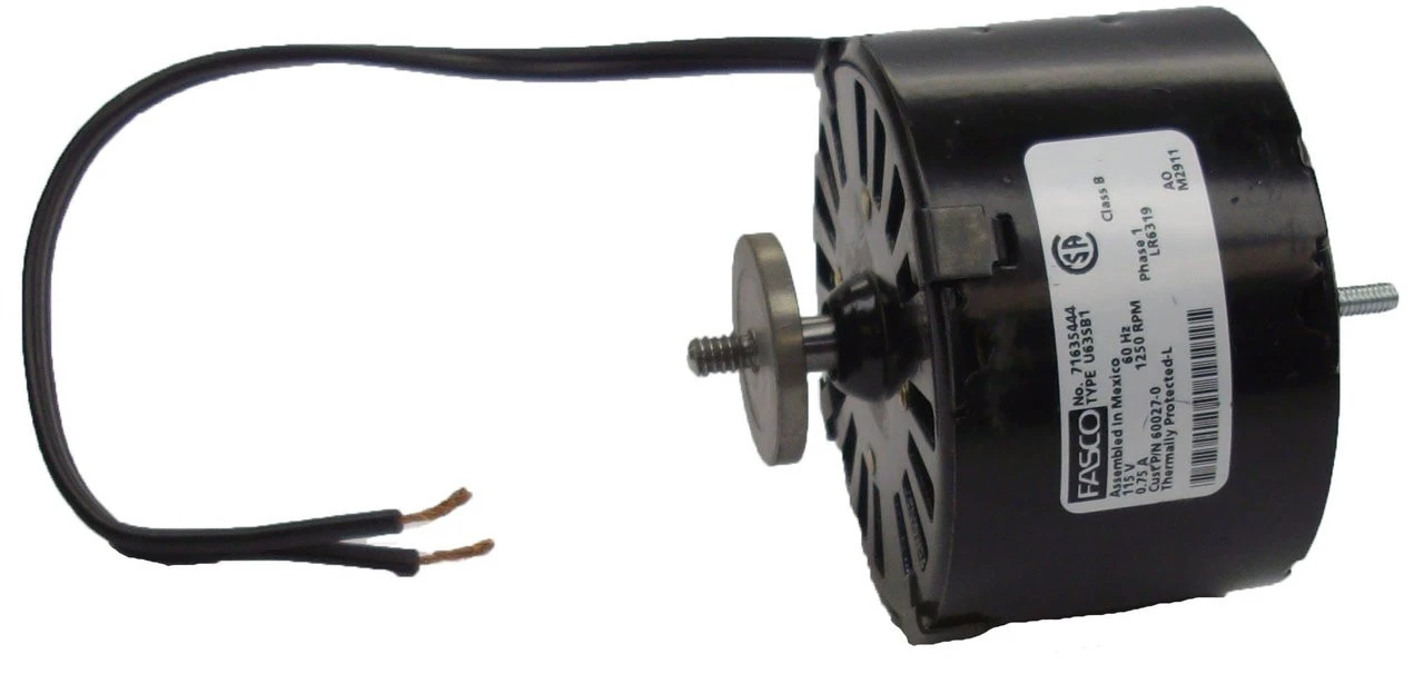60027-0 Penn Vent Electric Motor (7163-5444) 1250 RPM, 115V 3 60027-0 Penn Vent Electric Motor (7163-5444) 1250 RPM, 115V