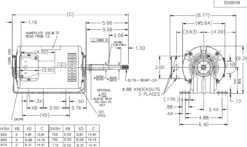 X601 Marathon 1/3 Hp (1 Speed) 115/208-230V 1800 RPM ODP 56Z Frame PSC Resilient Base Motor 9 X601 Marathon 1/3 Hp (1 Speed) 115/208-230V 1800 RPM ODP 56Z Frame PSC Resilient Base Motor -MotorHub Shop 601 line 35324.1634671418
