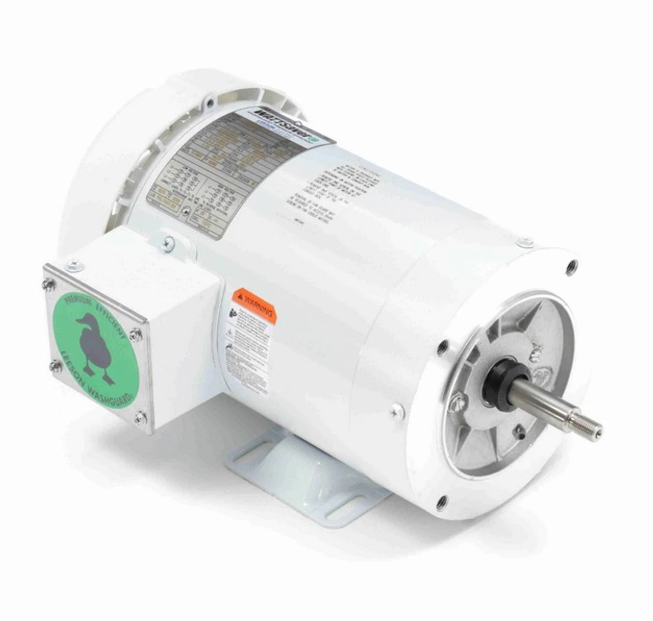 119461.00 Leeson 2 Hp 3600 RPM 208-230/460V 56J Frame (Rigid Base) TEFC 3-Phase Wash-Down Jet Pump Motor 3 119461.00 Leeson 2 Hp 3600 RPM 208-230/460V 56J Frame (Rigid Base) TEFC 3-Phase Wash-Down Jet Pump Motor