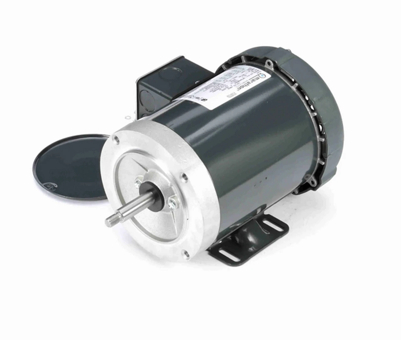 J063A Marathon 1 Hp 3-Phase Jet Pump Motor 3600 RPM 230/460V TEFC 56J Frame (rigid Base) 4 J063A Marathon 1 Hp 3-Phase Jet Pump Motor 3600 RPM 230/460V TEFC 56J Frame (rigid Base) - Image 2