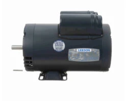 111275.00 Leeson 5 Hp 3600 RPM 230V 56Y Frame (Rigid Base) ODP 1-Phase Compressor Motor -MotorHub Shop 75 side 06356.1646754015
