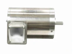 191575.00 Leeson 1 Hp 1800 RPM 208-230/460V 56C Frame (No Base) TENV 3-Phase All-Stainless Wash-Down Motor -MotorHub Shop 75 side 42845.1644338647