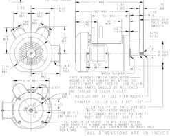 C878 Marathon 2 Hp Basic Jet Pump Motor 3600 RPM 115/230V TEFC 56J Frame (no Base) -MotorHub Shop 878 line 44637.1605634406