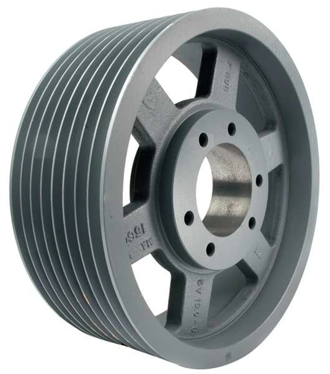 8C85-E Pulley | 8.90" OD Eight Groove Pulley / Sheave For "C" Style V-Belt (bushing Not Included) 3 8C85-E Pulley | 8.90" OD Eight Groove Pulley / Sheave For "C" Style V-Belt (bushing Not Included)