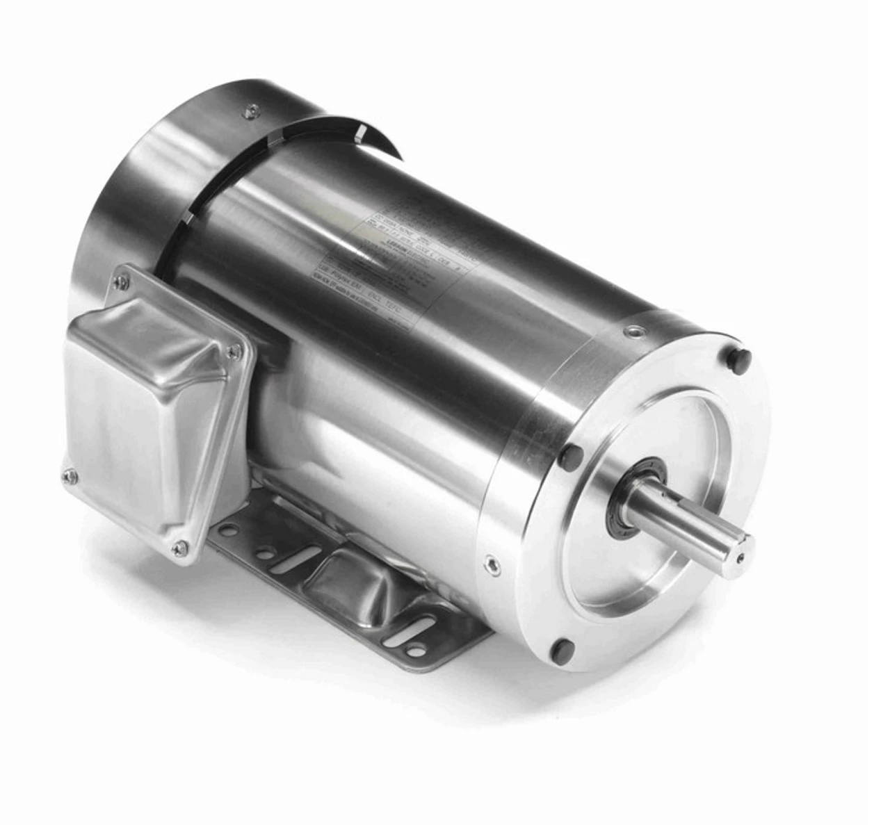 191491.00 Leeson 2 Hp 1800 RPM 208-230/460V 145TC Frame (Rigid Base) TEFC 3-Phase All-Stainless Wash-Down Motor 3 191491.00 Leeson 2 Hp 1800 RPM 208-230/460V 145TC Frame (Rigid Base) TEFC 3-Phase All-Stainless Wash-Down Motor