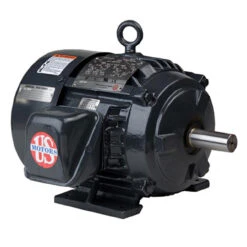 A15P1C Nidec 15 Hp 3600 RPM 256 U Frame (Rigid Base) 460V TEFC 3-Phase Automotive Duty Motor