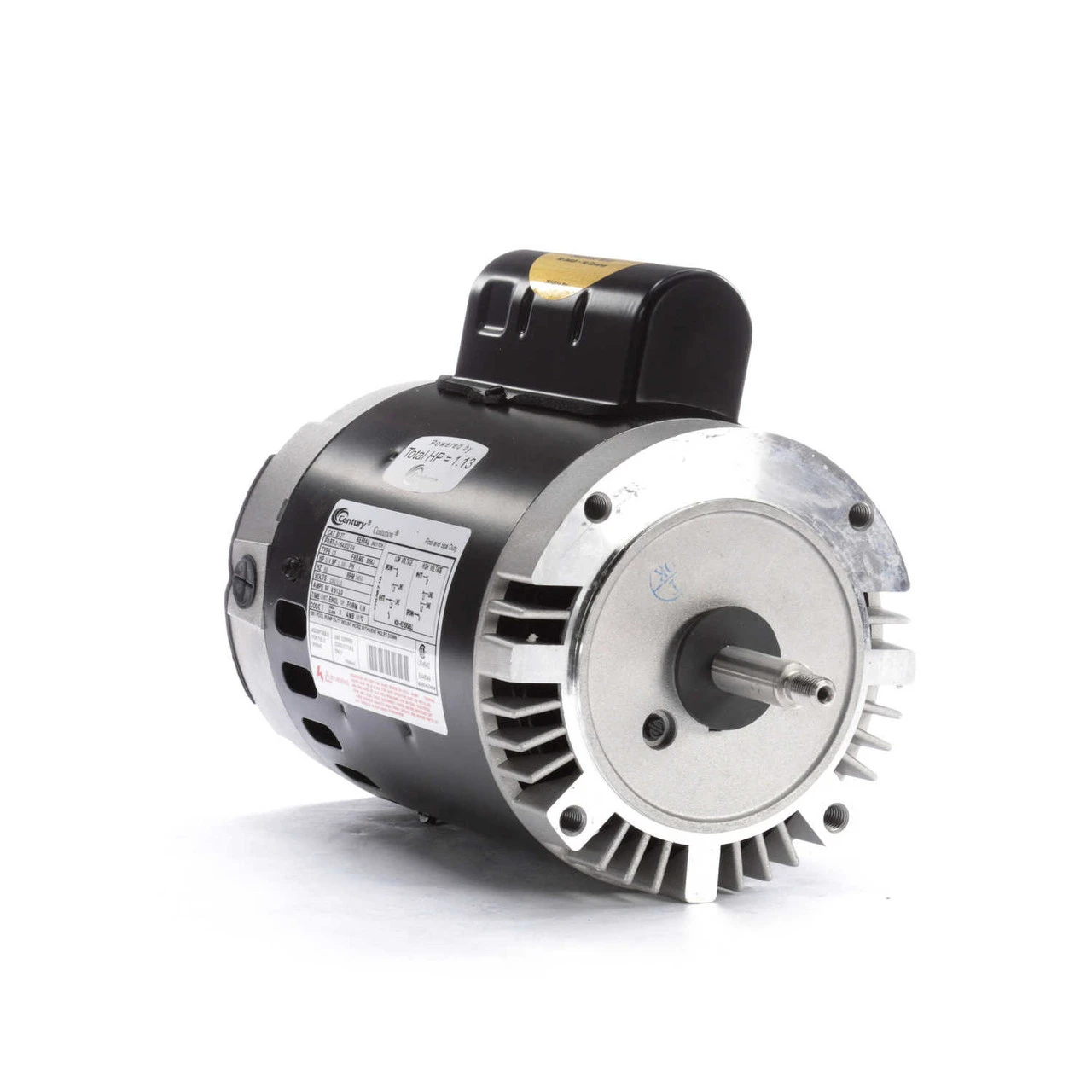 B127 Century 3/4 Hp 3450 RPM 56J Frame 115/230V Switchless Swimming Pool Pump Motor Century # B127 3 B127 Century 3/4 Hp 3450 RPM 56J Frame 115/230V Switchless Swimming Pool Pump Motor Century # B127