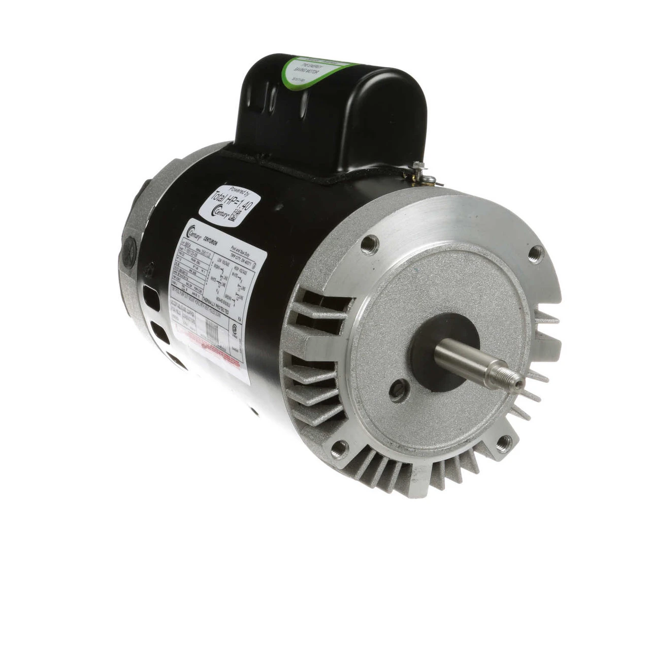 B654 Century 1 Hp 3450 RPM 56J Frame 115/230V Switchless Swimming Pool Pump Motor Century # B654 3 B654 Century 1 Hp 3450 RPM 56J Frame 115/230V Switchless Swimming Pool Pump Motor Century # B654