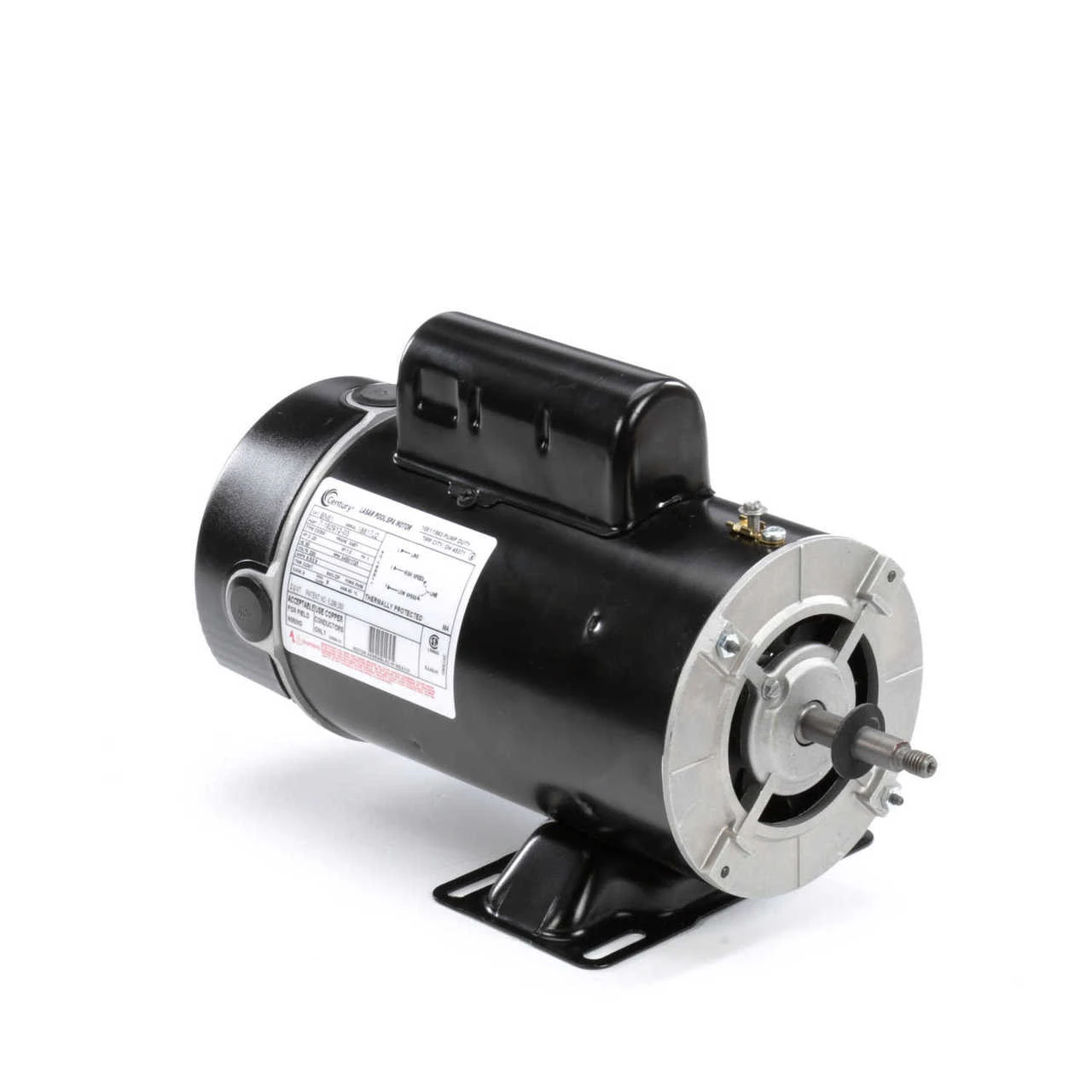 BN61 Century 2 Hp 3450/1725 RPM 48Y Frame 230V 2-Speed Pool & Spa Electric Motor Century # BN61 3 BN61 Century 2 Hp 3450/1725 RPM 48Y Frame 230V 2-Speed Pool & Spa Electric Motor Century # BN61