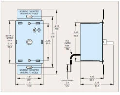 KBWC-16L | KB Electronics Solid State Variable Speed AC Electric Motor Control 6.0 Max Amps 115V 7 KBWC-16L | KB Electronics Solid State Variable Speed AC Electric Motor Control 6.0 Max Amps 115V -MotorHub Shop K177 1006 DIMS 32949.1683559913