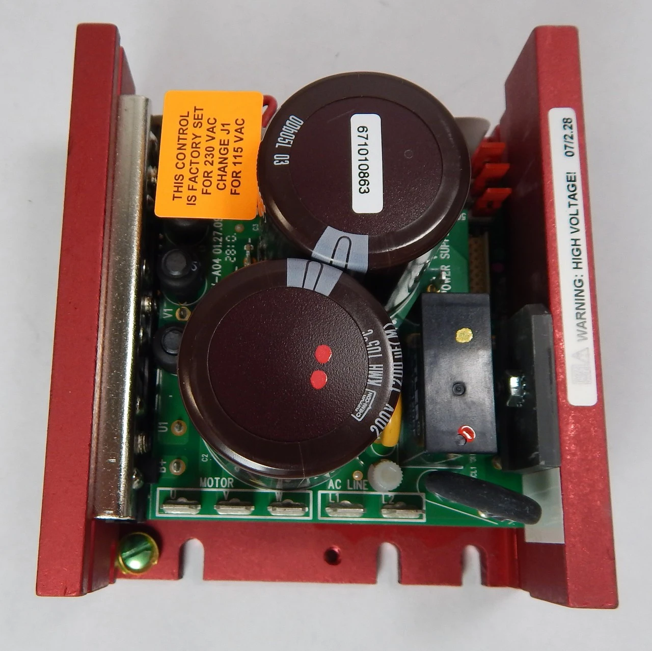 USVF-23D | US Electric Single Phase To Three Phase Inverter 1/2 Hp 230V 4 USVF-23D | US Electric Single Phase To Three Phase Inverter 1/2 Hp 230V - Image 2