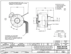 1469P Nidec | 1/15 Hp 1550 RPM 1-Speed 115/208-230V; 5.6" Blower Motor 9 1469P Nidec | 1/15 Hp 1550 RPM 1-Speed 115/208-230V; 5.6" Blower Motor -MotorHub Shop Nidec 1469P Line 81479.1569943698
